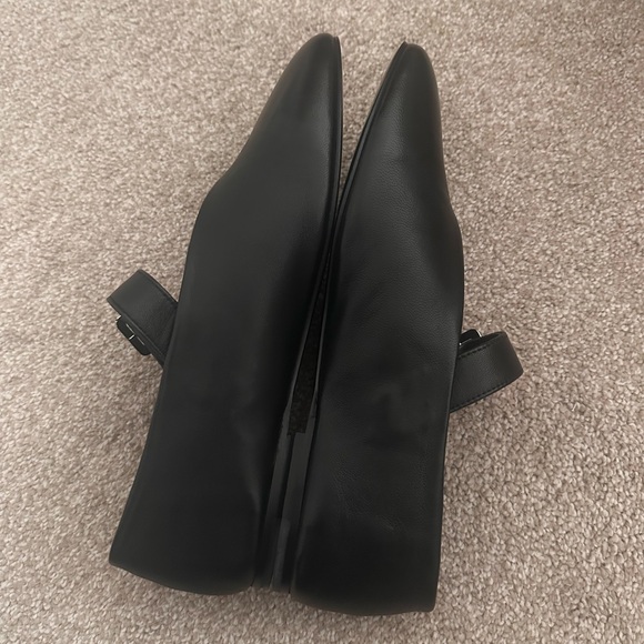 Cos Belted Leather Ballerina Flats - Picture 4 of 12